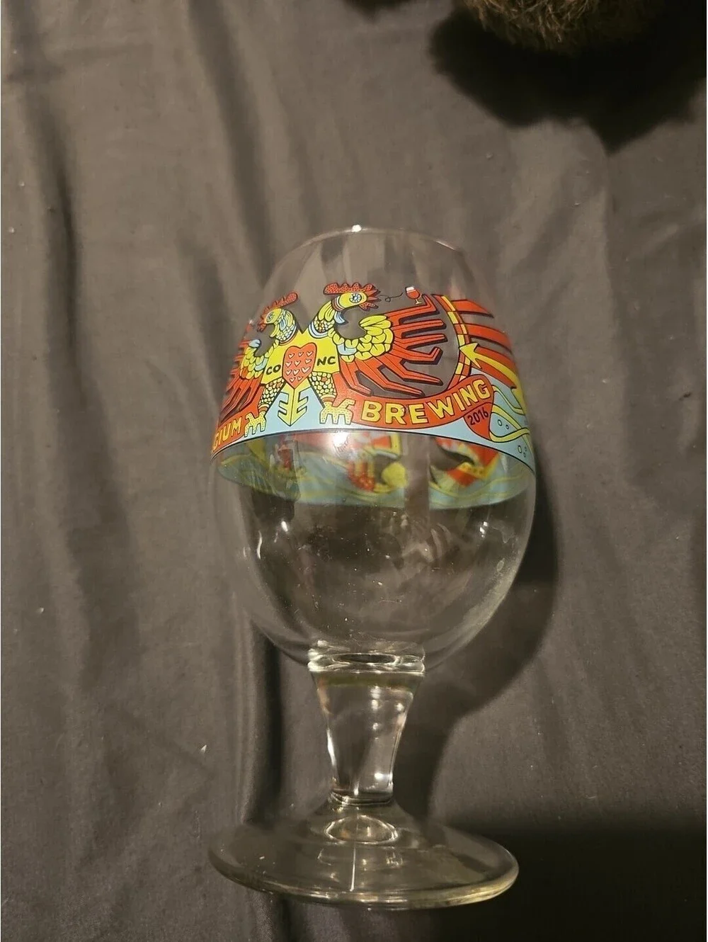 New Belgium Brewing 2016 25th Anniversary Beer Glass